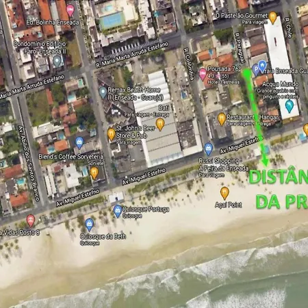 Apto Térreo - 40m Praia da Enseada-2